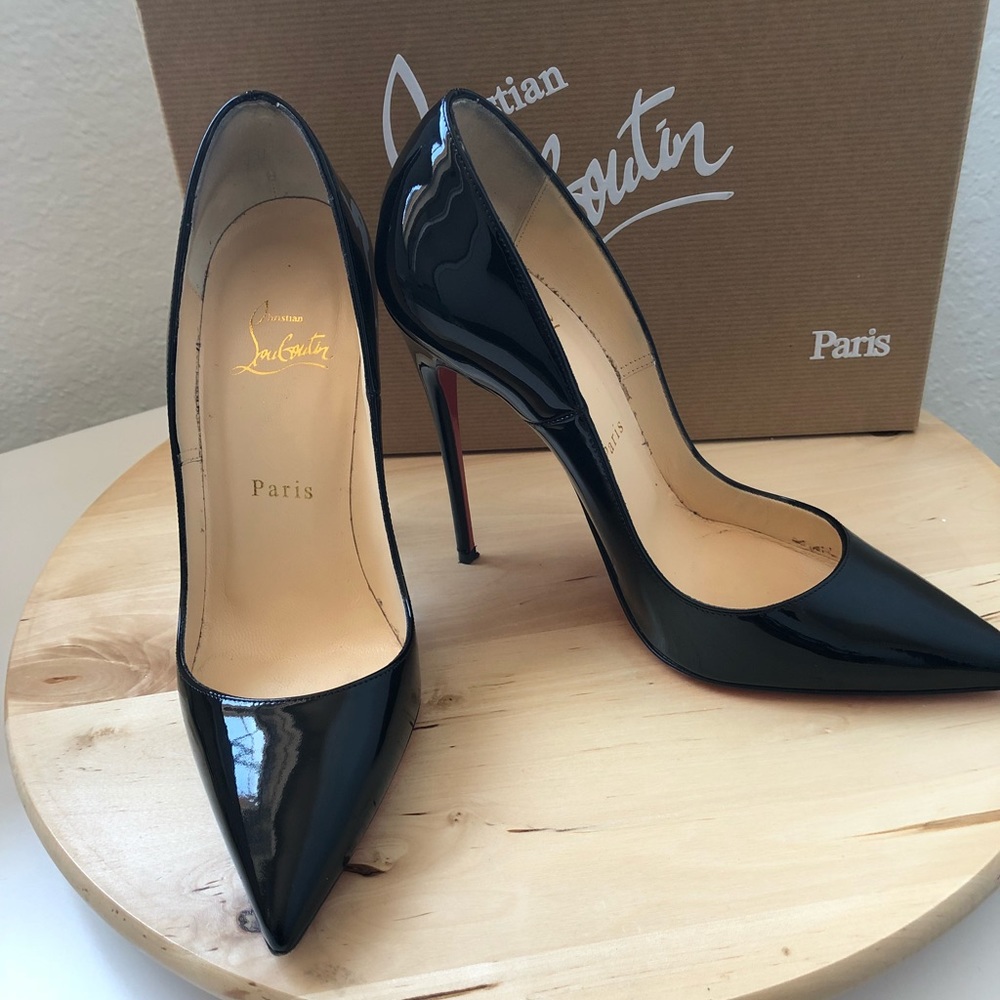 Christian Louboutin So Kate 120mm Patent Leather